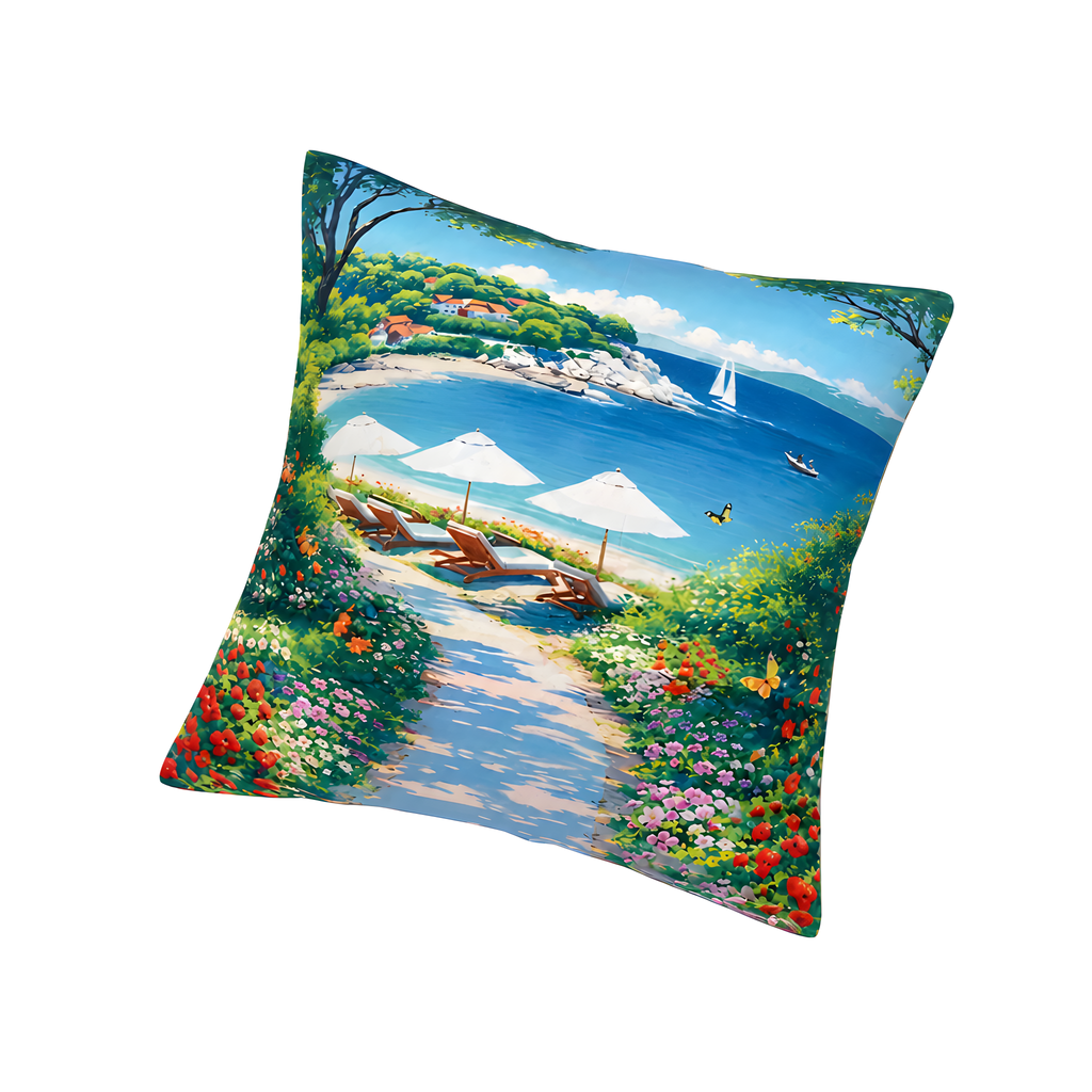 Cushion Cover showcasing Caribbean and Tropical themes