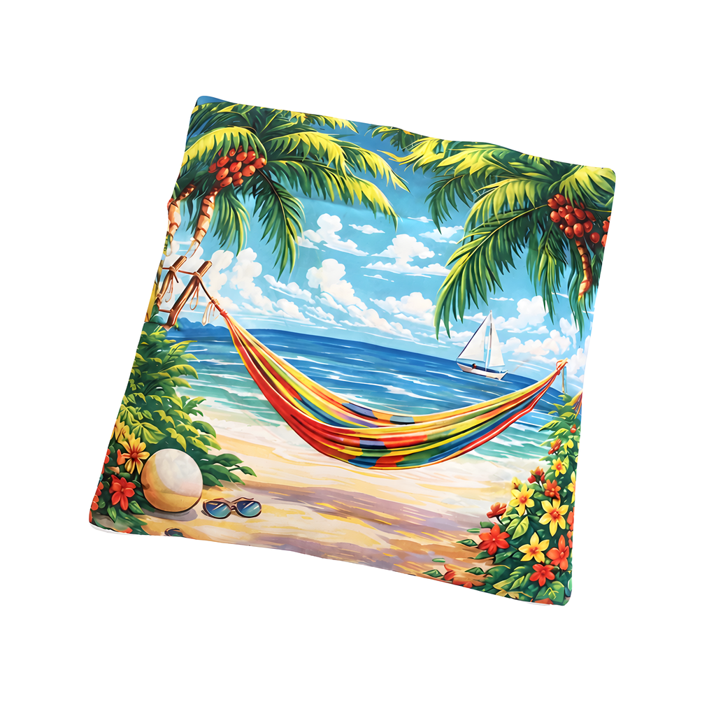 Cushion Cover showcasing Caribbean and Tropical themes