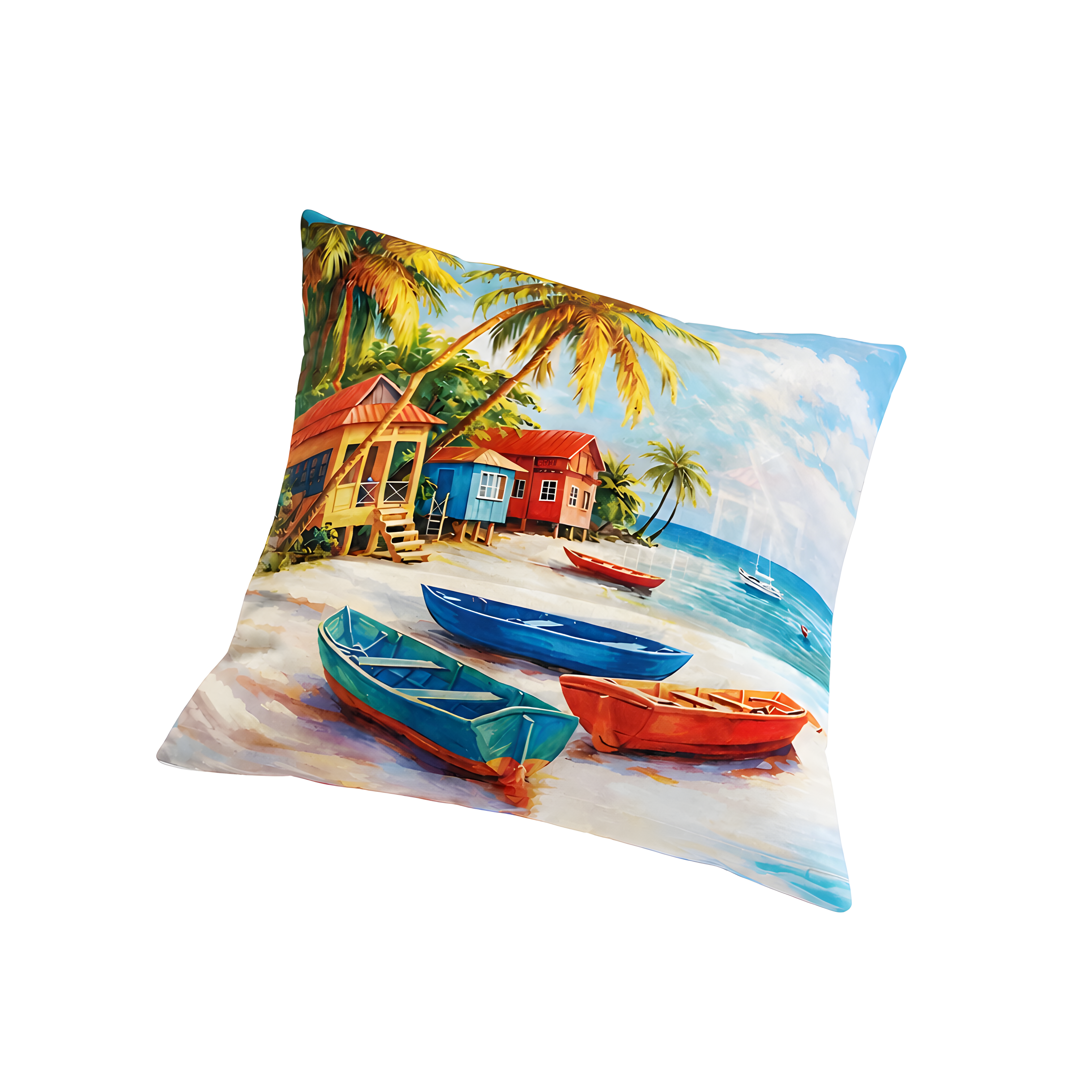 Cushion Cover showcasing Caribbean and Tropical themes